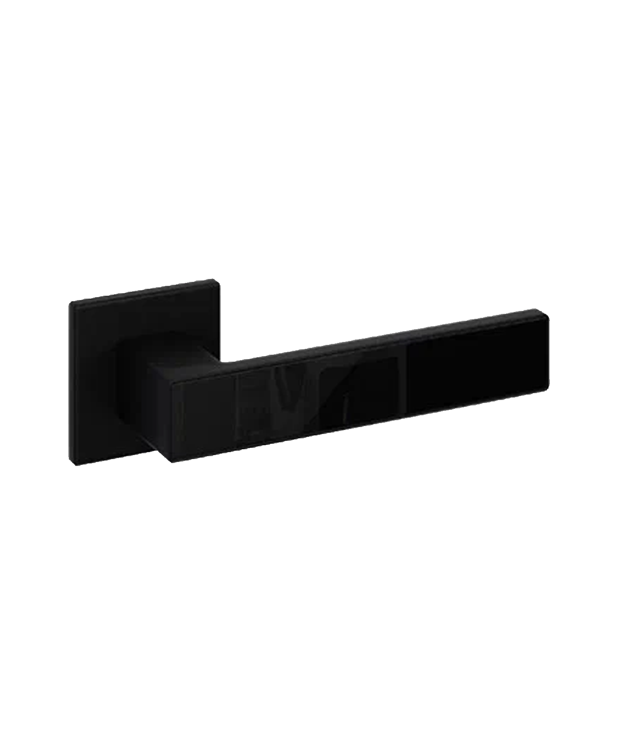 Ручка дверная Code Deco на квадратном основании H-30111-A-BLM/B черный