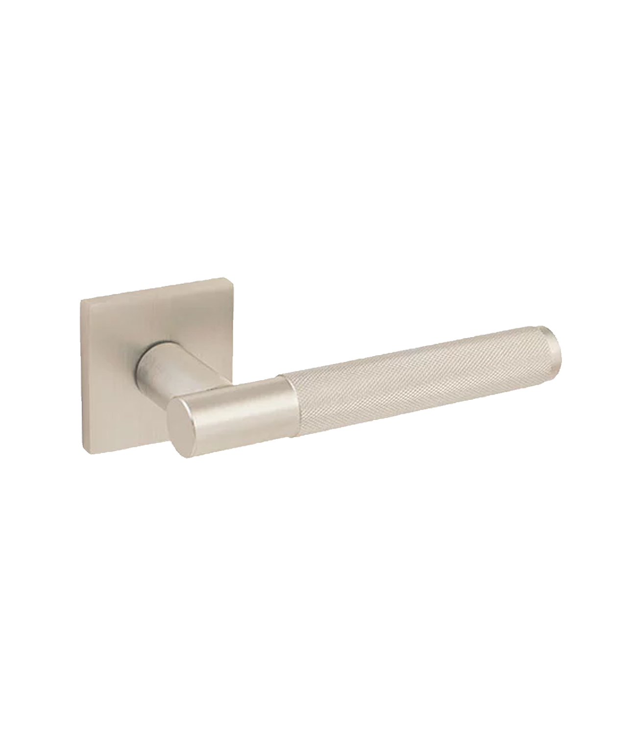 Ручка дверная Code Deco на квадратном основании H-30148-A-NISM суперматовый никель