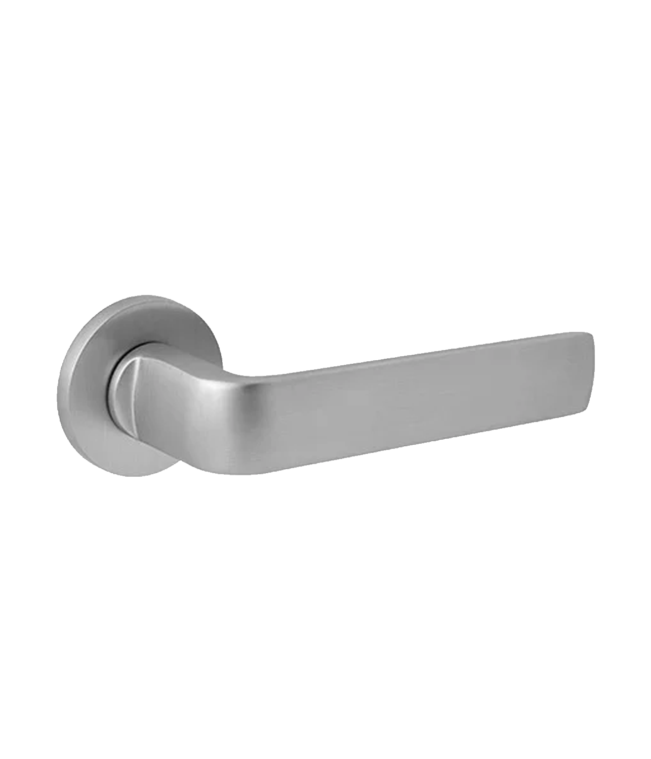Ручка дверная Code Deco на круглом основании H-40136-A-CRS матовый хром