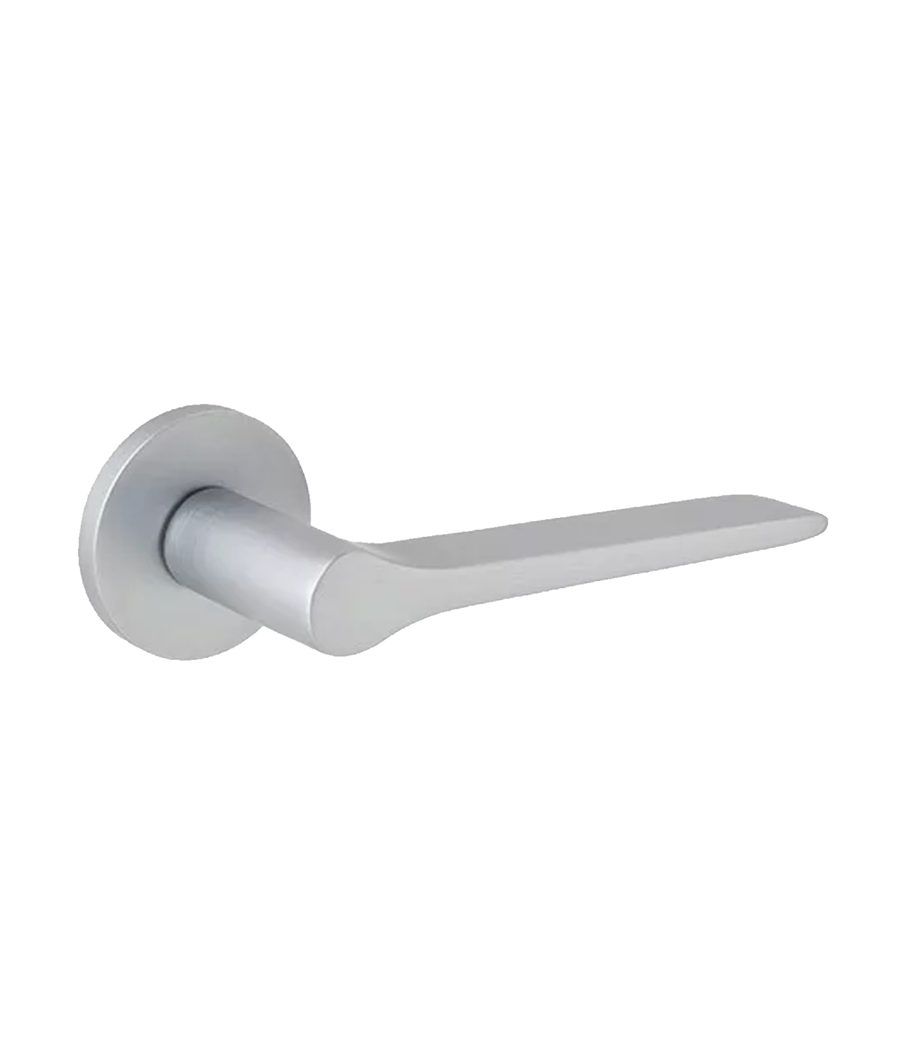Ручка дверная Code Deco на круглом основании H-40137-A-CRS матовый хром